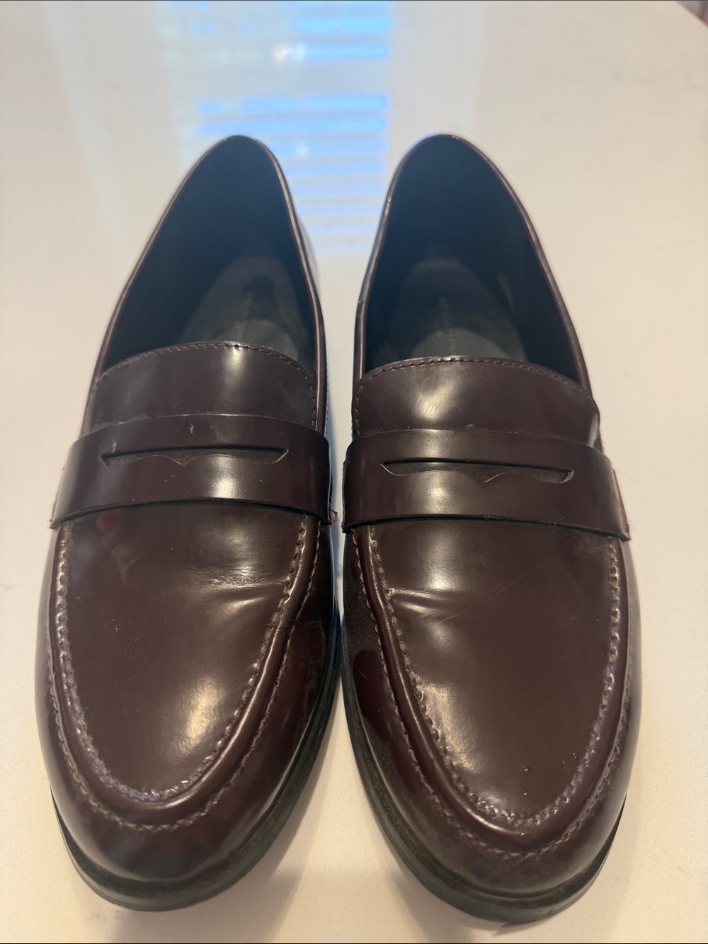 Women’s Brown/Burgandy- Classic Slip-On Loafers